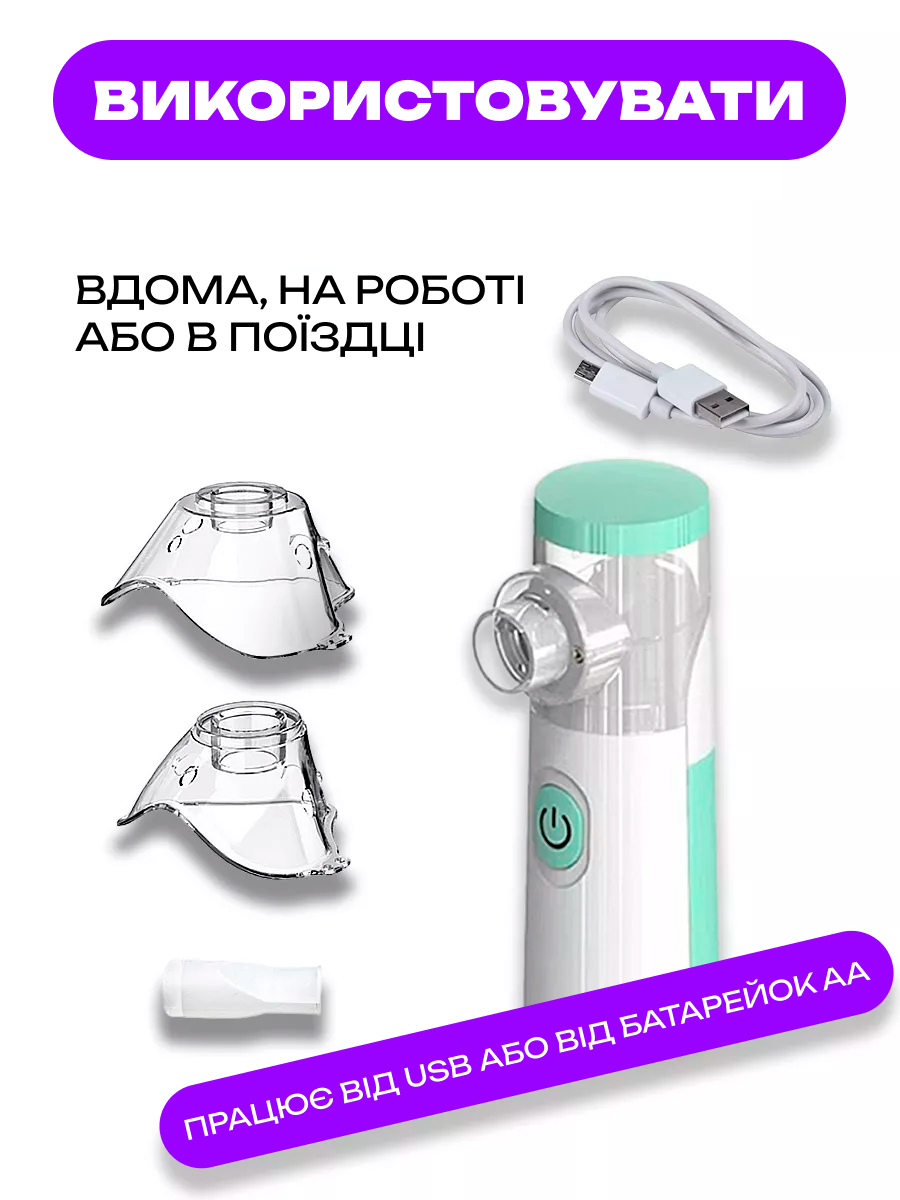 Ручний портативний інгалятор